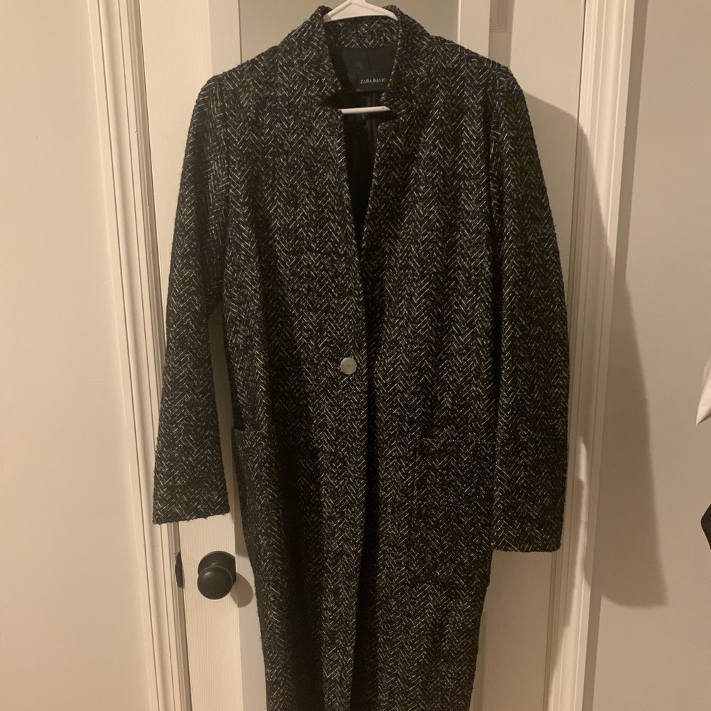 Zara Peacoat- only worn once!!